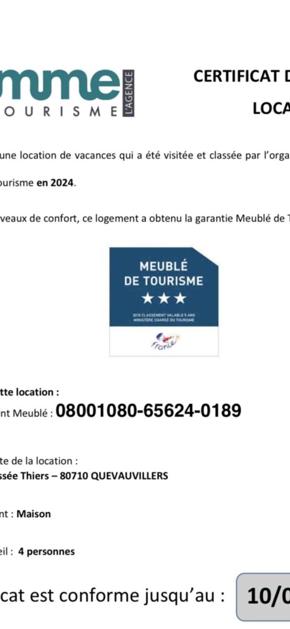 Le Vivier Quevauvillers Экстерьер фото